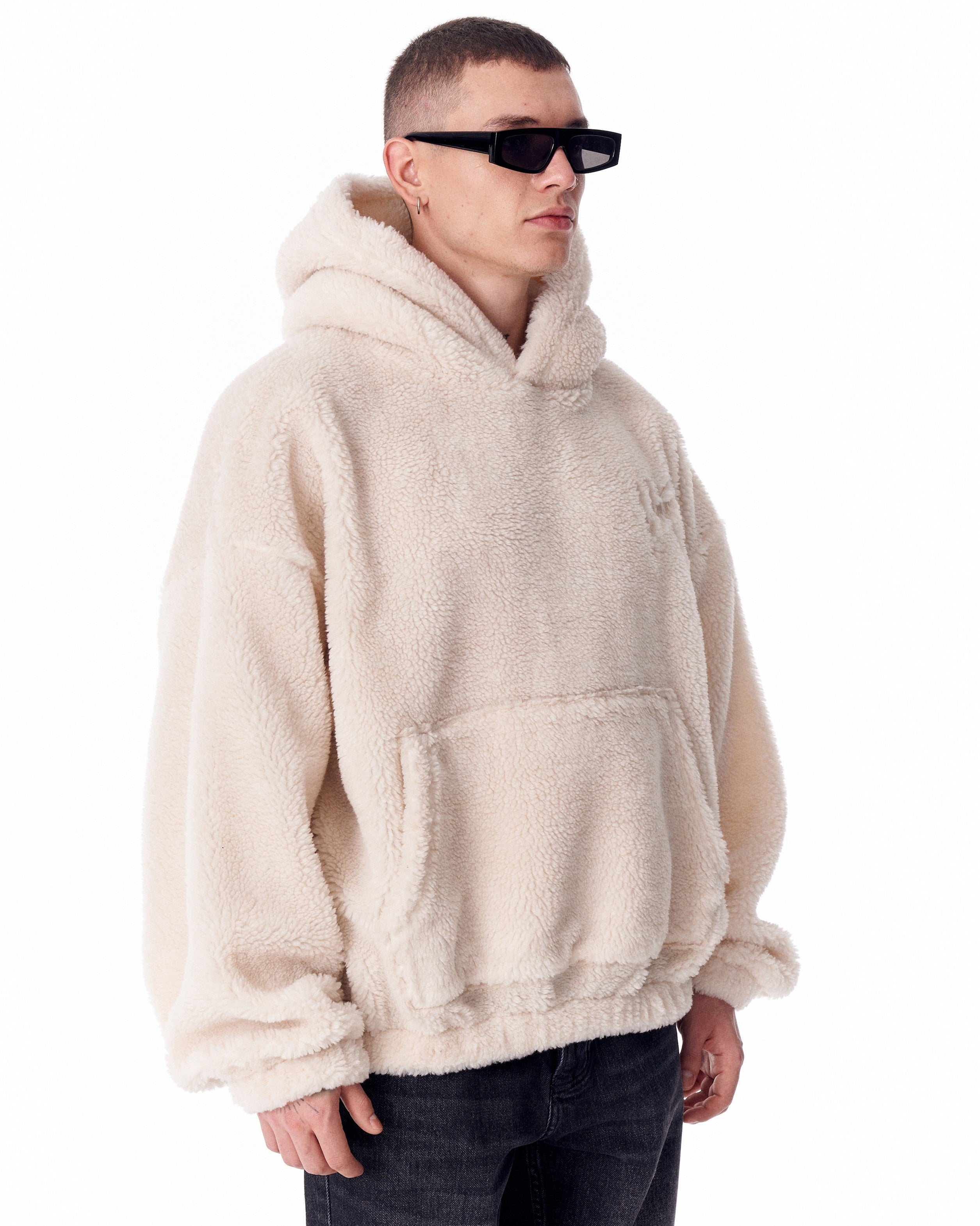 Fashion Beige Hoodie For Men