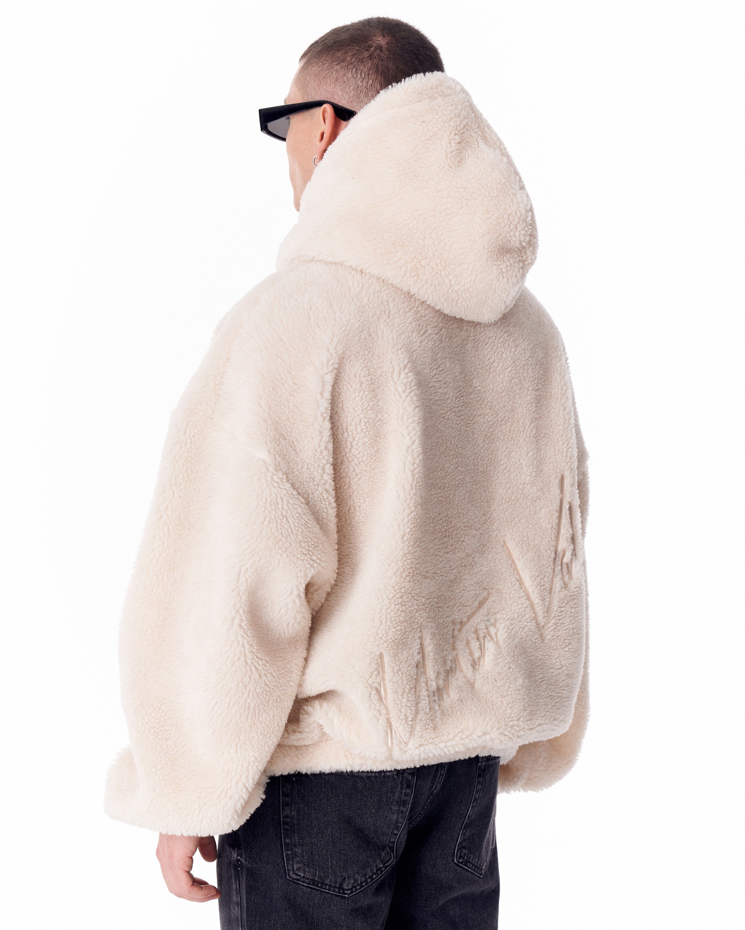 Men's Beige Hoodie