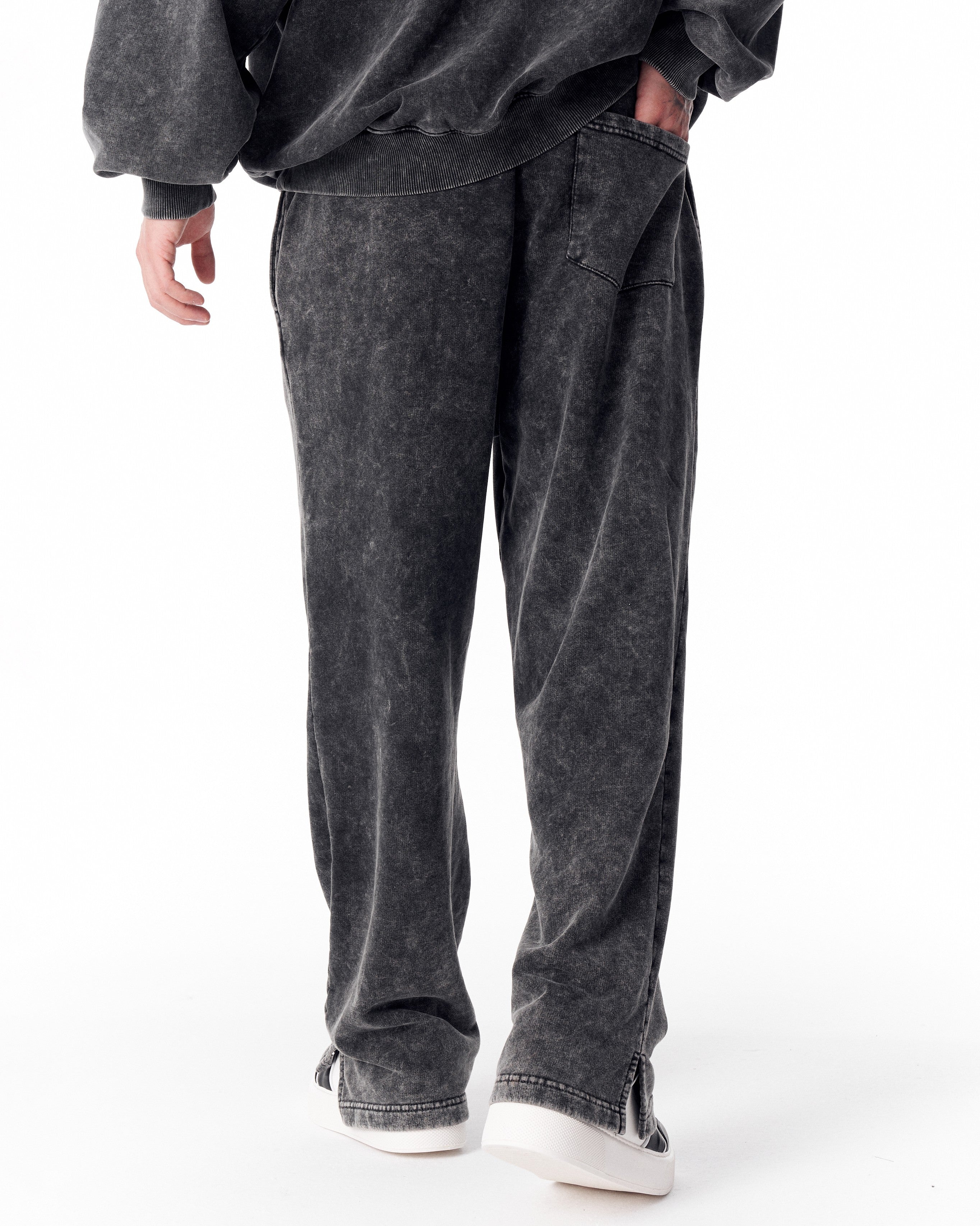 Chándal Oversize Gris Lavado para Hombre | Martin Valen