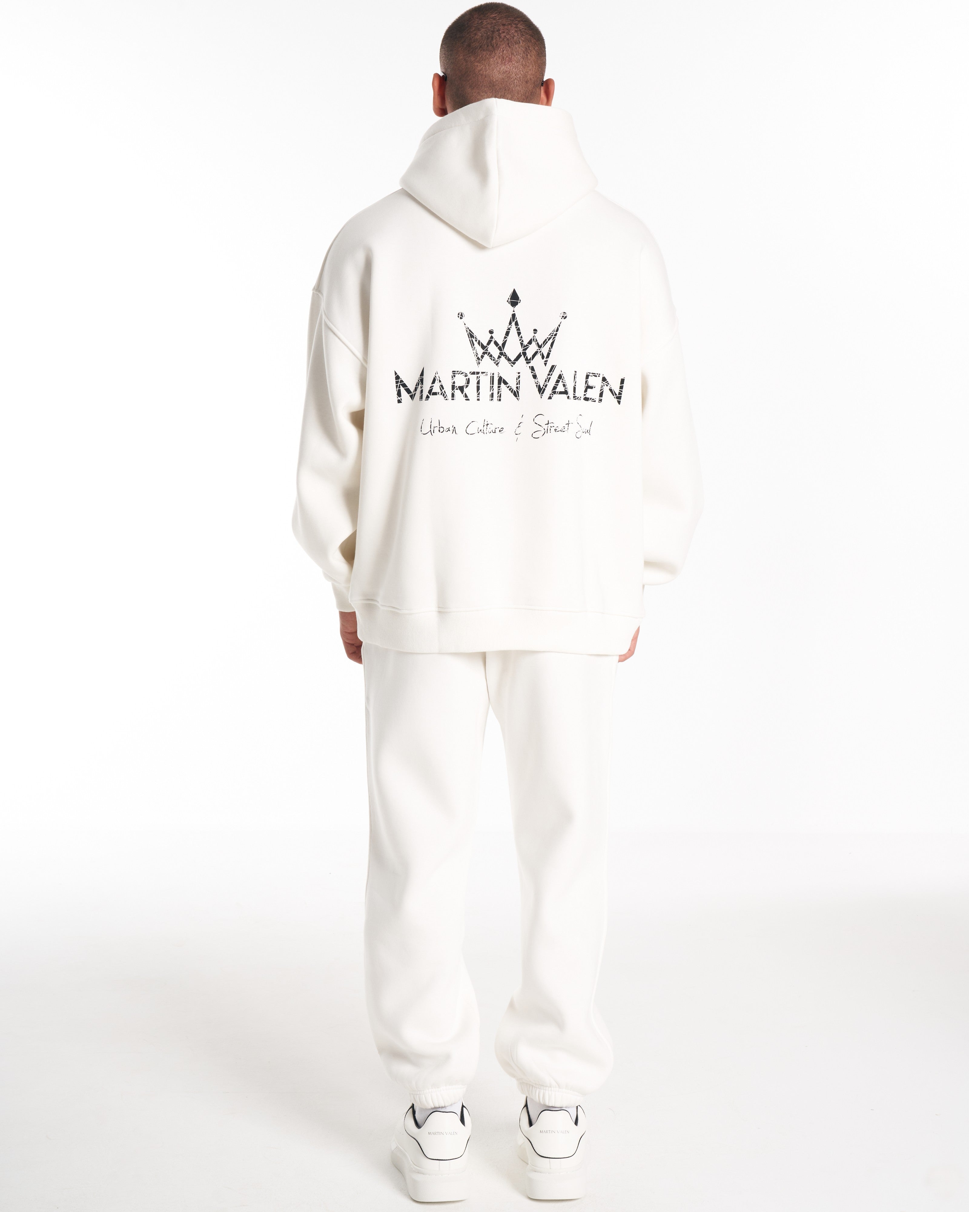 Chándal Completo Oversize Blanco para Hombre