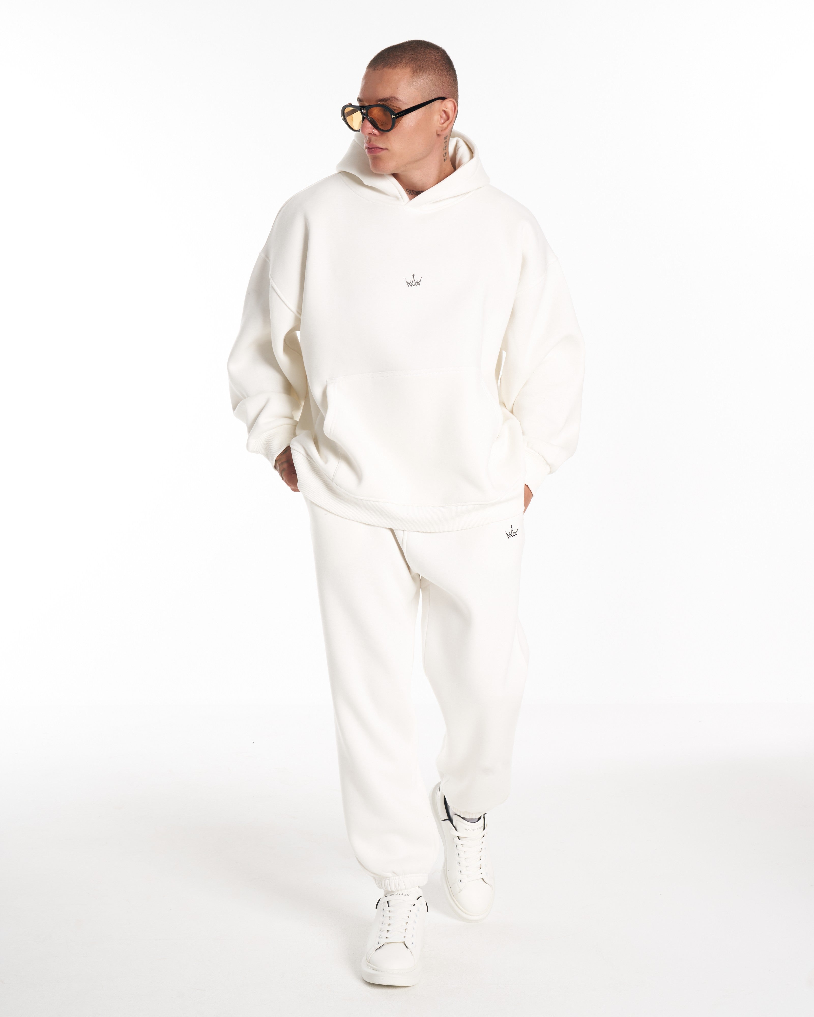 Chándal Blanco Completo y Cómodo para Hombre