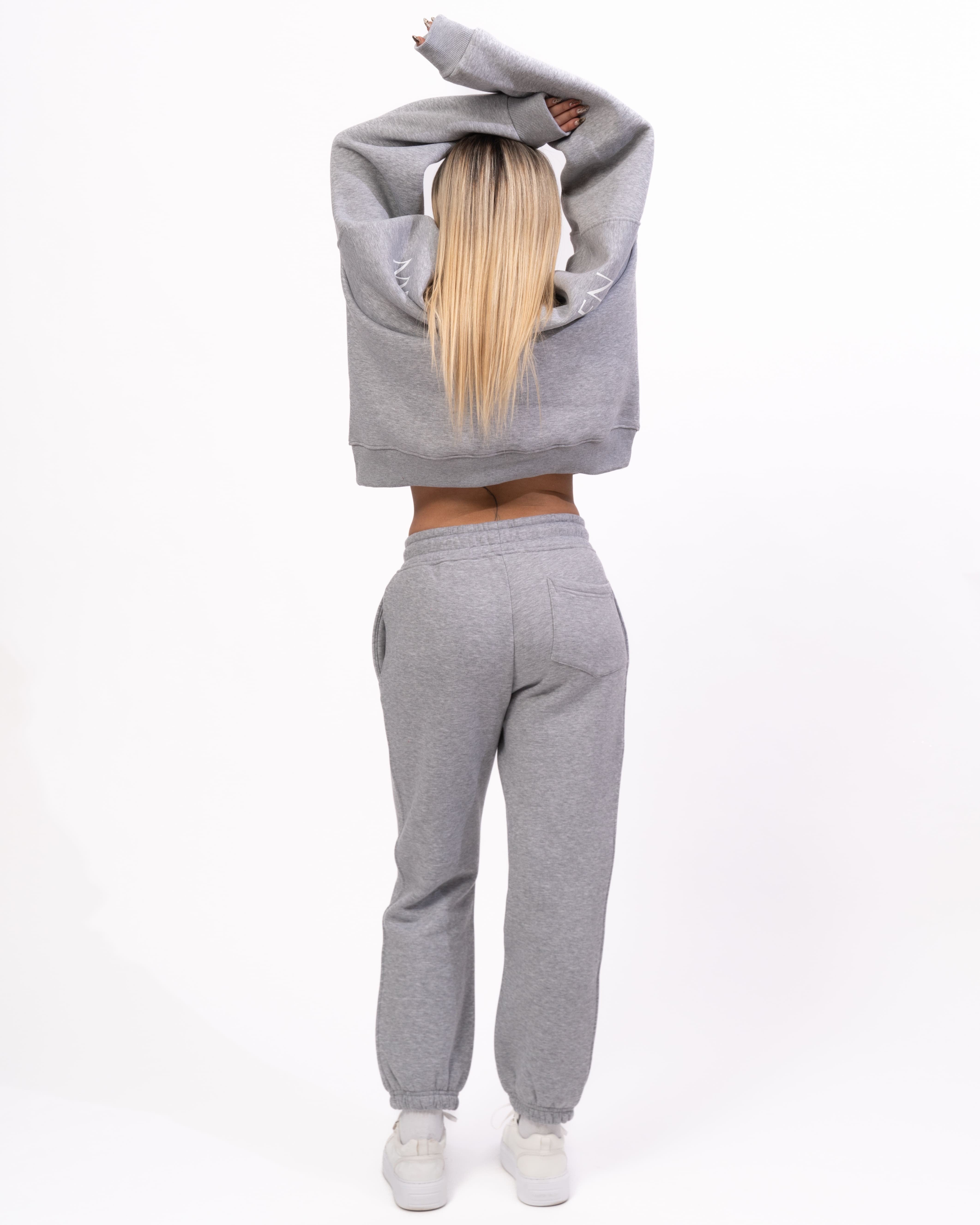 Set Jogger e Felpa Oversize Grigia Esclusivo Martin Valen | MV