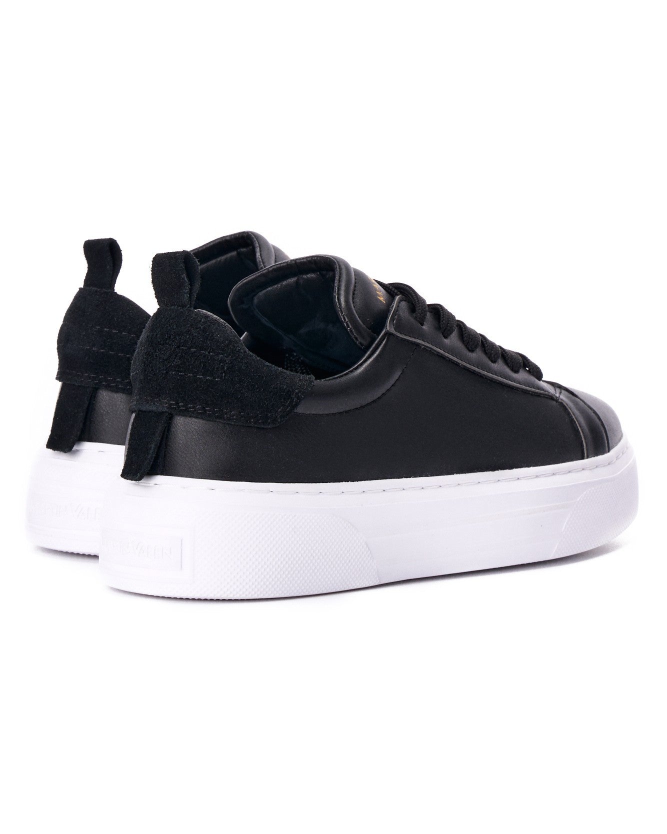 Bobe Chaussures Noires de Créateur pour Femmes avec Ceinture en Daim