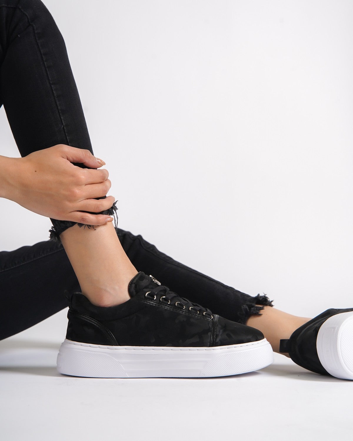 Cercocita Zapatillas Casuales para Mujeres con Corona Edición Camuflaje | Martin Valen