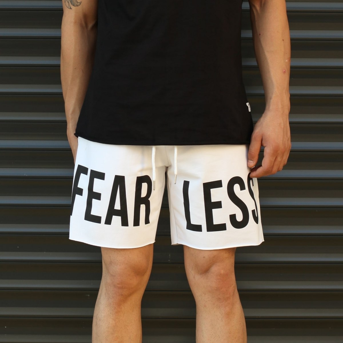 Men's Fearless Fleece Sport Shorts White