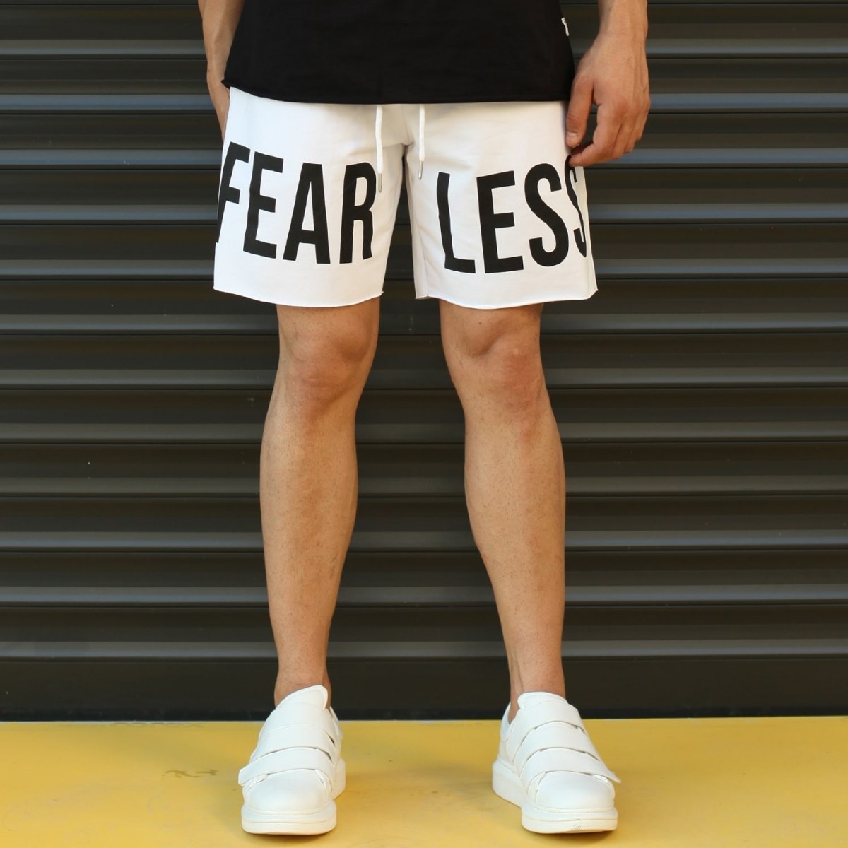 Men's Fearless Fleece Sport Shorts White