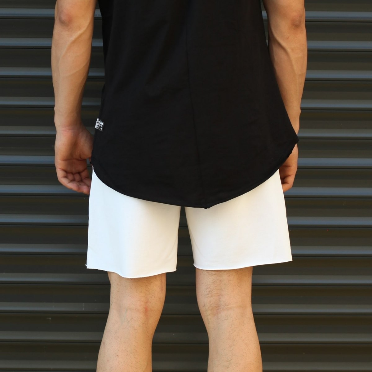 Men's Fearless Fleece Sport Shorts White | Martin Valen