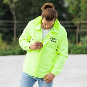 MV Autumn Collection Rainproof Hoodie in Neon-Green
