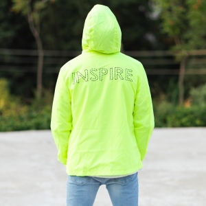 MV Autumn Collection Rainproof Hoodie in Neon-Green - 4