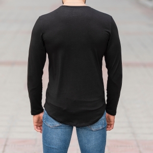 Basic Sweatshirt In Black - 4