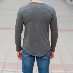 Basic Sweatshirt In Gray - 4