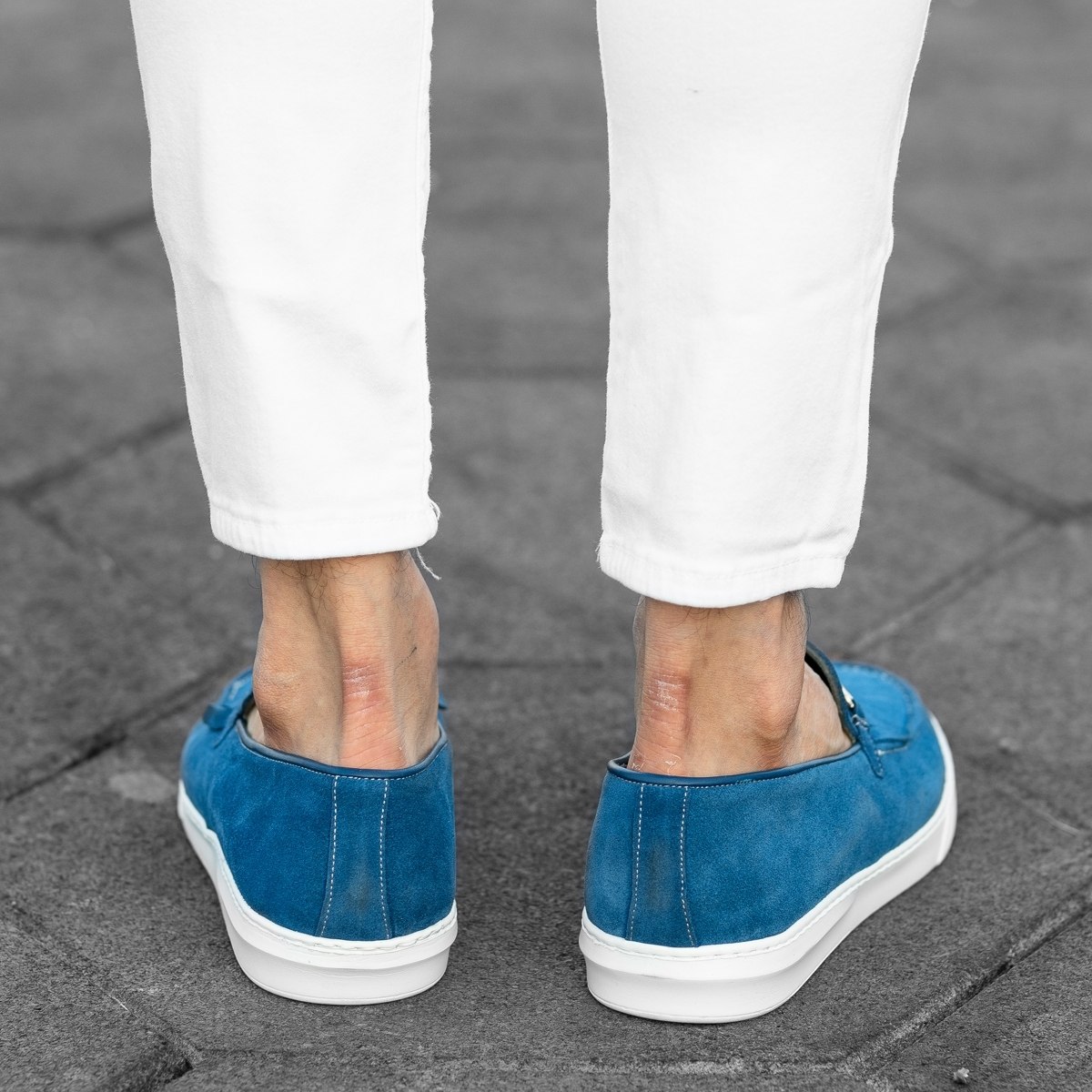 Herren Loafers in blau | Martin Valen