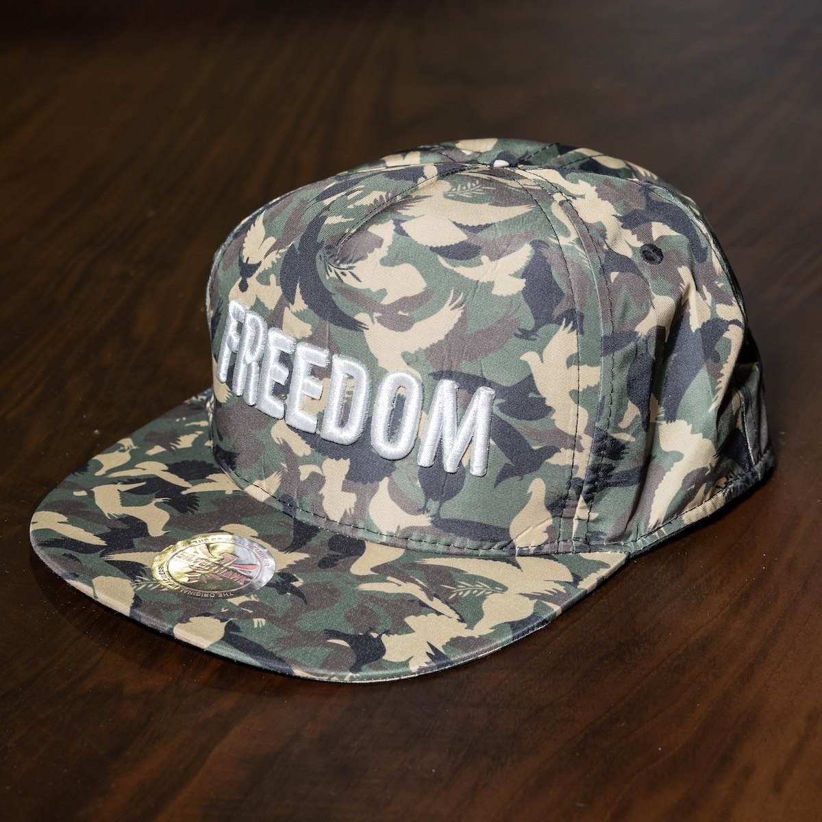 "Freedom" Cap In Camo - 1