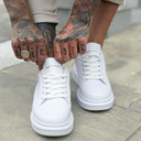 Men’s Breathable Sneakers Shoes White (6)