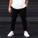 Oversized Black Jogger with Cargo Pockets