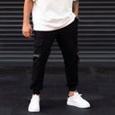 Oversized Black Jogger with Cargo Pockets (2)