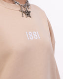 1881 3D Embroidered Oversized Designer Beige Sweatshirt Tracksuit (7)