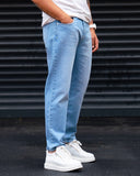 Light Washed Straight Jeans in Ice Blue (9)