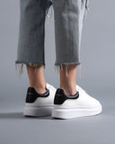 Martin Valen Women's Chunky Sneakers In White and Black (10)