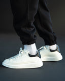 Chunky Sneakers Shoes White-Black (5)