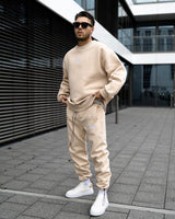 1881 3D geborduurd oversized heren trainingspak
