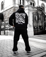 Sigilio QR Code Oversized Hoodie Tracksuit Set