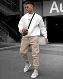 Men's White Oversized Sweatshirt Urban Culture (3)