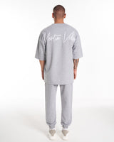 Survêtement Oversize Homme Design Spécial Gris Clair