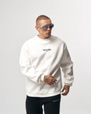 Men's White Oversized Sweatshirt Urban Culture (7)