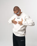 Men's White Oversized Sweatshirt Urban Culture (9)