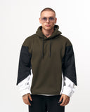 Men's Oversized Hoodie Sweatshirt Khaki
