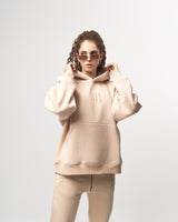 Insignio 3D besticktes Designer-Oversized-Hoodie-Jogger-Set