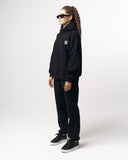 Sigilio QR Printed Oversized Black Hoodie Jogger Set (11)