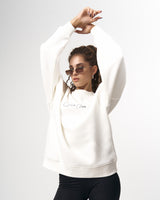 Signatura MV 3D Printed Handwriting Oversized Sweatshirt