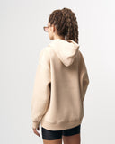 Grieto MV Crack Print Beige Oversized Designer Hoodie (2)