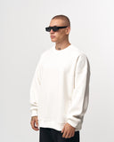 Men's Oversized Basic Sweatshirt ''Martin Valen'' White (4)