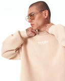 Men's Oversized Sweatshirt Martin Valen Urban Culture Beige (8)