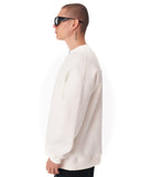 '777' Oversized Designer White Sweatshirt with 3D Rubber Printed (5)