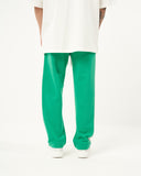 Oversized Striped Green Baggy Sweatpants (4)