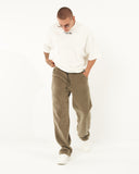 Oversized Baggy Khaki Fleece Sweatpants (5)