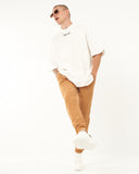 Men's Basic Joggers In Beige (4)