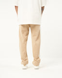 Oversized Striped Beige Baggy Sweatpants (5)