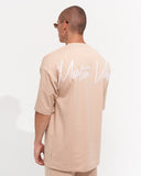 Men's Oversize Tracksuit Special Design Creme (7)