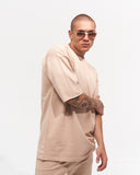 Men's Oversize Tracksuit Special Design Creme (11)