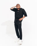 Streetwear Black Cotton Tracksuit (9)