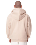Men's Beige Oversized Hoodie with Zipper (5)