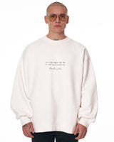 Moletom Masculino Oversized com Ilusão de Borboleta