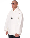 Men's Third Eye Oversized Custom White Hoodie (4)
