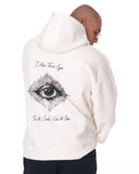 Men's Third Eye Oversized Custom White Hoodie (11)