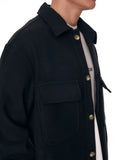Oversized Black Cachet Jacket with Pockets (7)